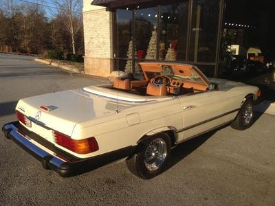 1977 Mercedes-Benz 450SL Roadster Both Tops - Click to see full-size photo viewer